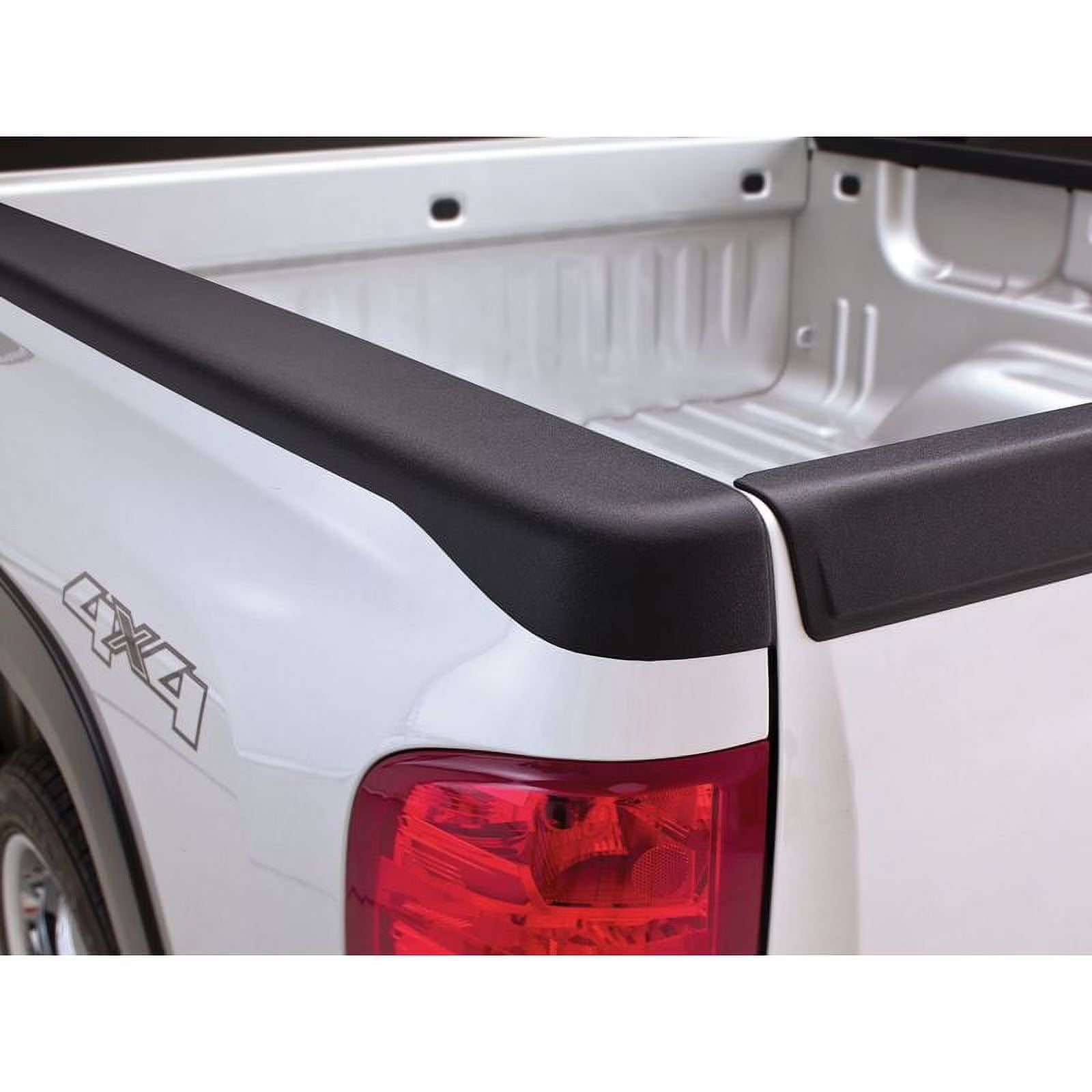 Black Smooth Finish BedRail Caps 2-Piece Set K1877