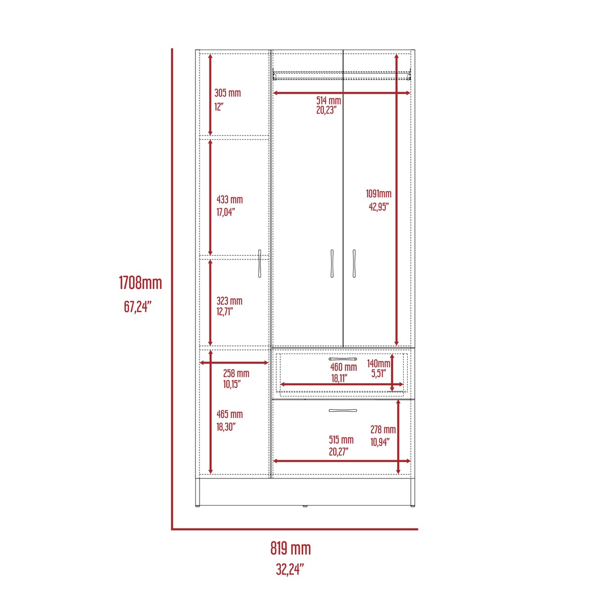 Armoire U8700