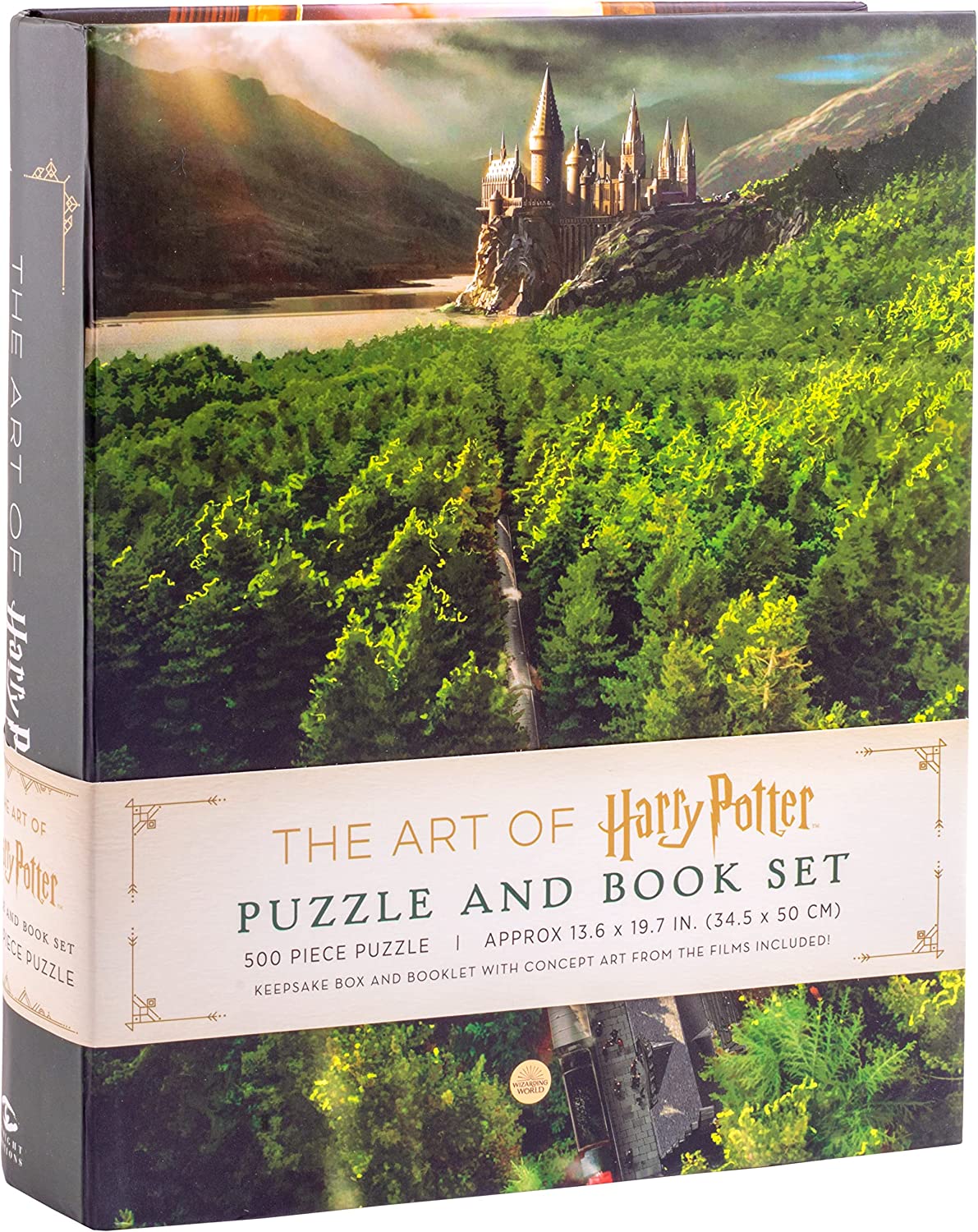 500 Pieces Harry Potter Jigsaw Puzzle with Illustrated Book I5954