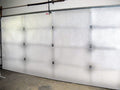 White Reflective Foam Core 2 Car Garage Door Insulation Kit 18FT x 8FT R Value 8.0 R1197