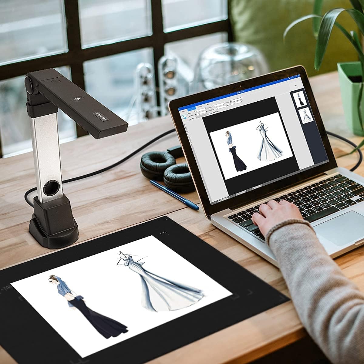 A4 Foldable Document Scanner T354