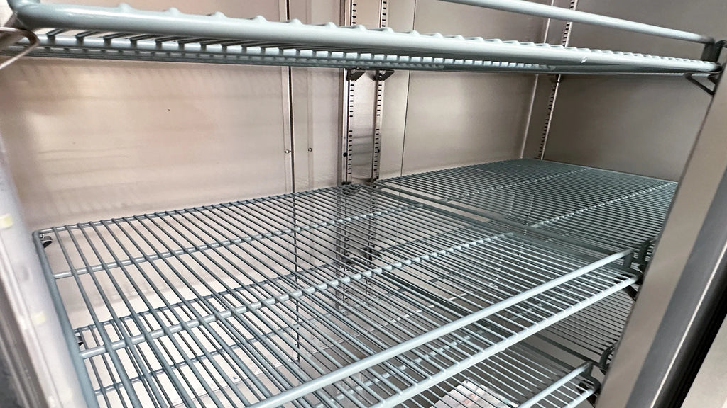 47 Cu.ft Stainless Steel Commercial Dual Glass Door NSF Freezer J2577