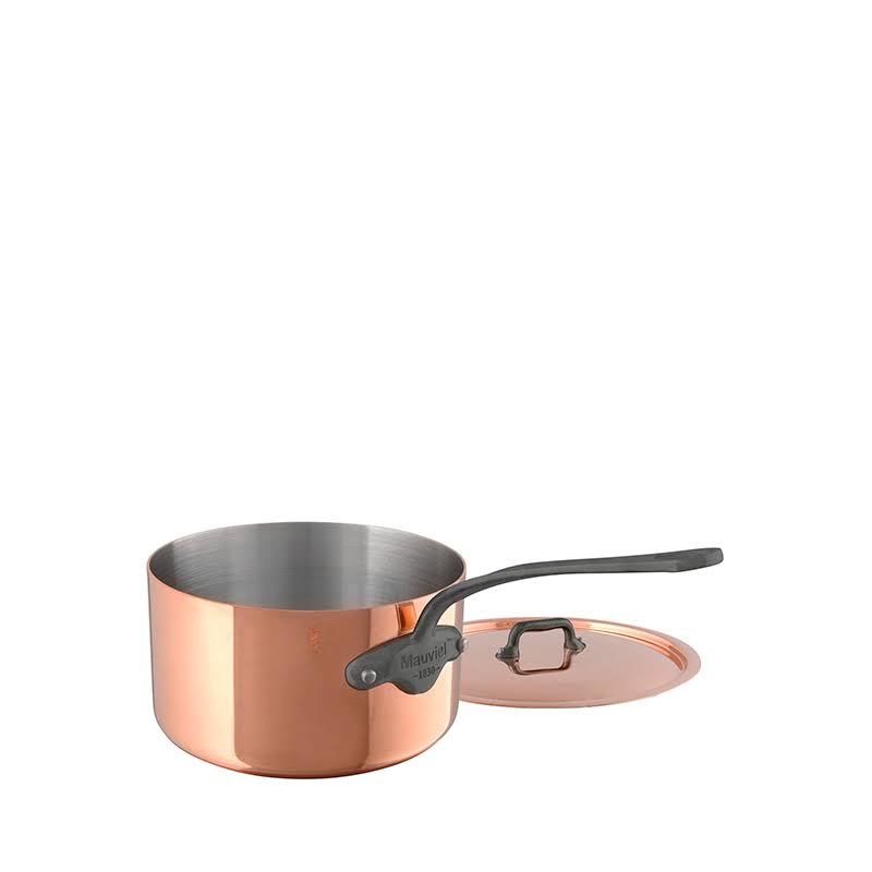 Copper Saucepan with Lid (3.4 qt) T35664