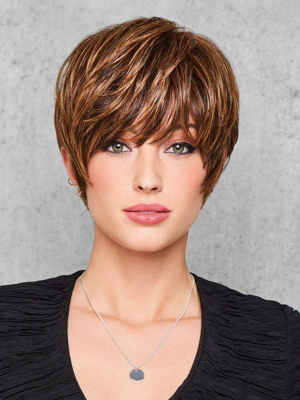 Glazed Hazelnut Plus Synthetic Wig T7947