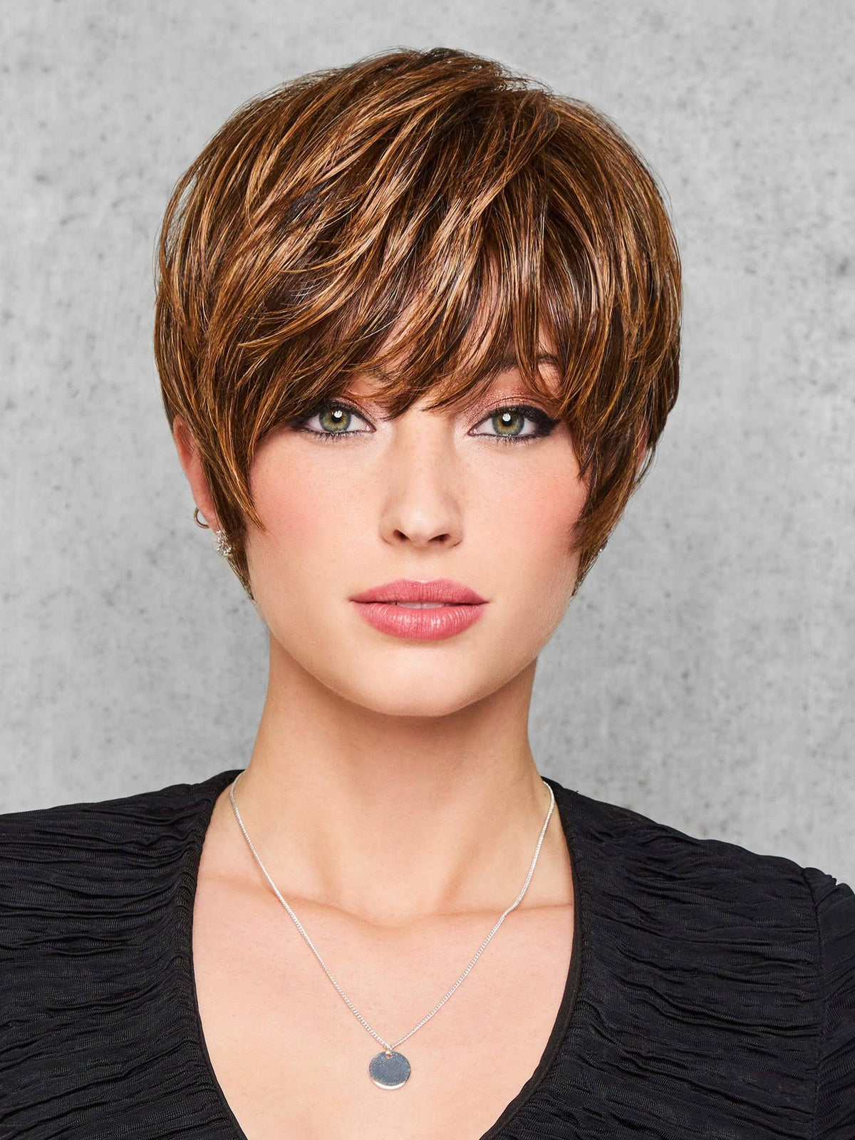 Glazed Hazelnut Plus Synthetic Wig T7947