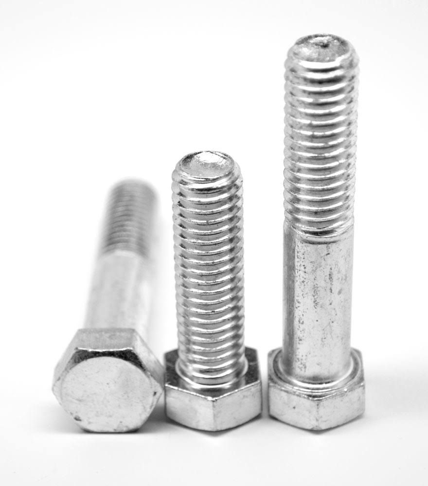 1/2x22-13 x 4x22 Coarse Thread Grade 5 Hex Cap Screw, Medium Carbon Steel Zinc Plated, Pk 75 T4626