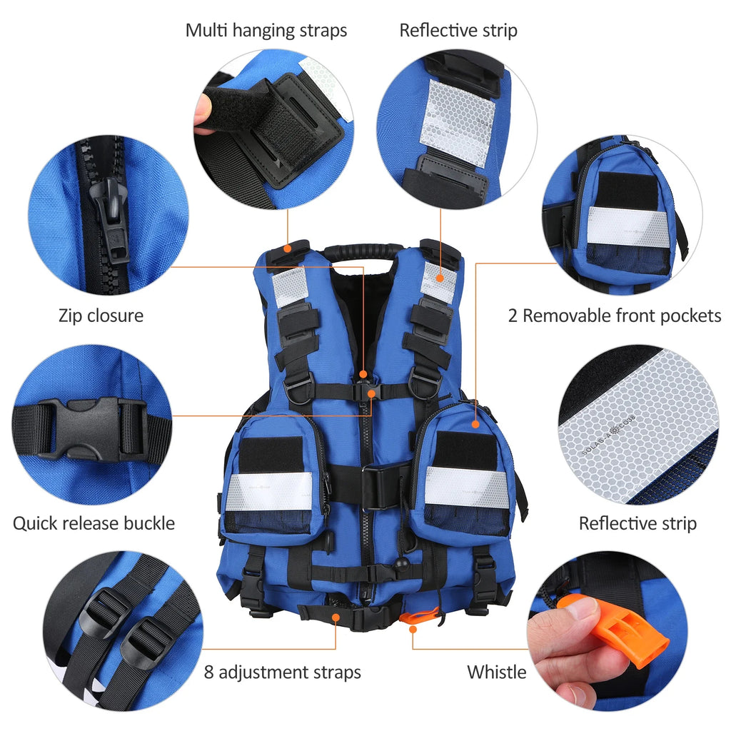 Adult Safety Float Suit Survival Jacket C914717