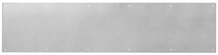 Metal Kick Plate Satin Stainless Steel 12 x 26 G545107