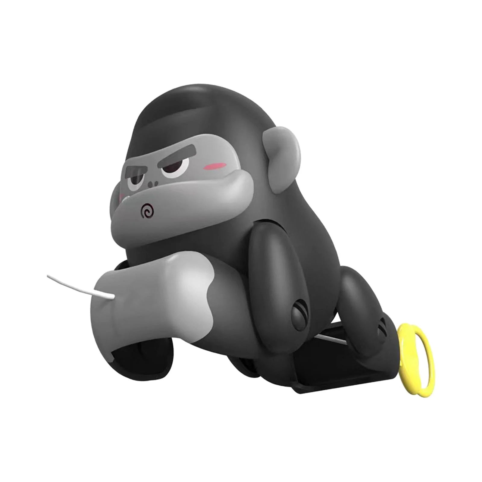 Black and Gray Pull Along Gorilla Toy F798156