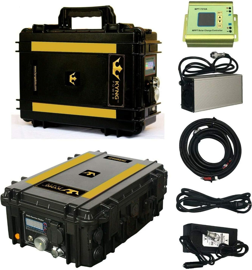 2000Wh Portable Power Station with 110/220V Output W468
