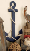 Wood Anchor Nautical Maritime Decor, 28-Inch by 15-Inch Pack of 2 S8940