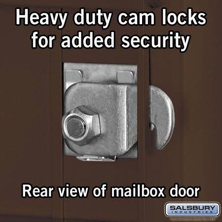 4C Horizontal Mailbox, Bronze Z949