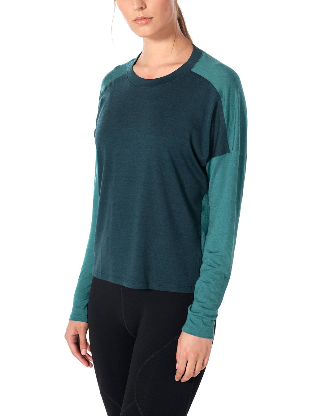 Nightfall Blue Spruce Long Sleeve Crewe K26488