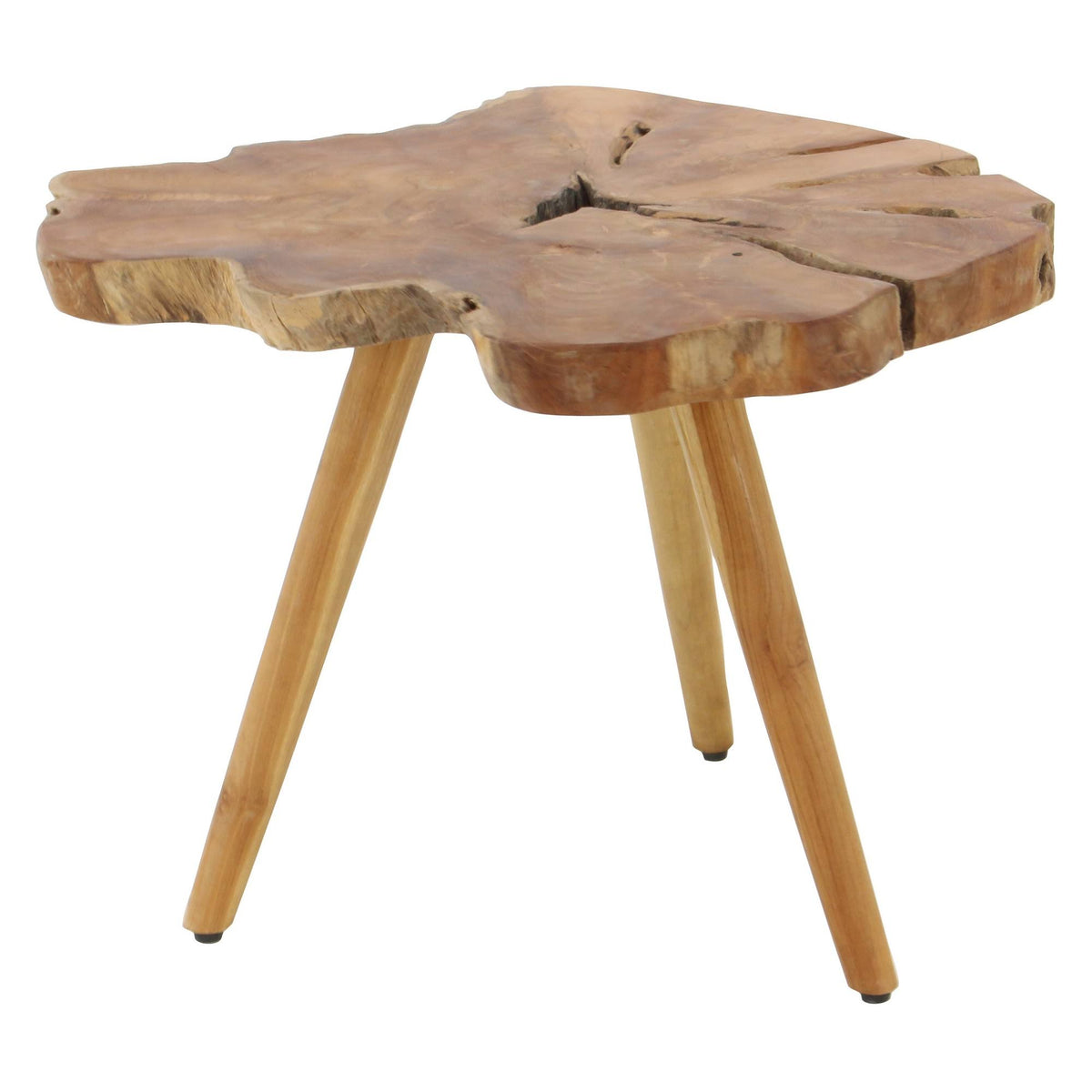 Teak Wood Accent Table Q970504