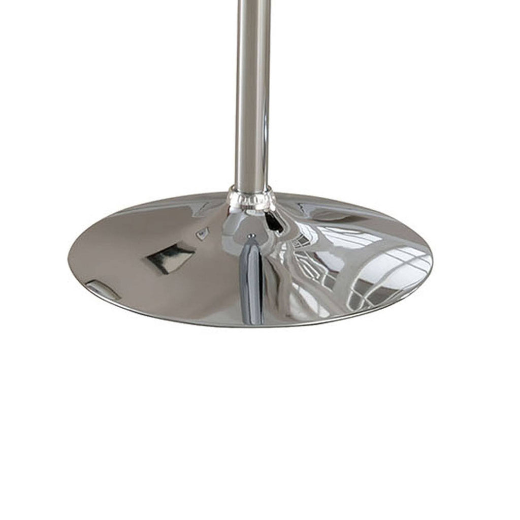 White Wood and Metal Bar Table S858