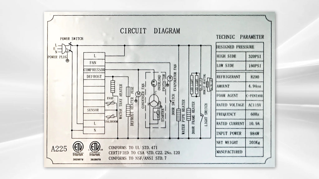 47 Cu.ft Stainless Steel Commercial Dual Glass Door NSF Freezer J2577