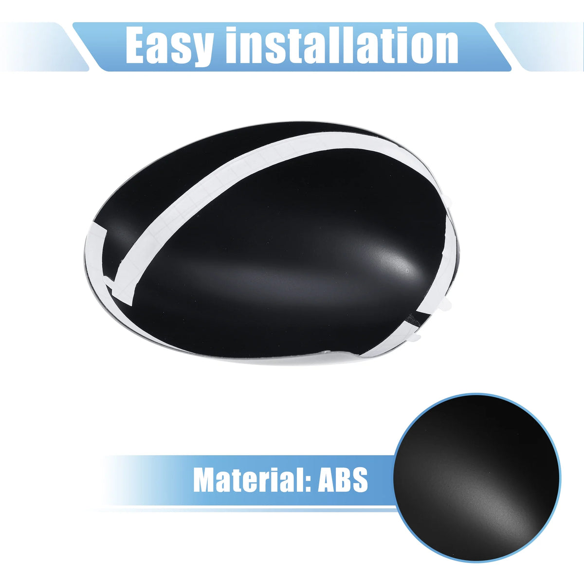 White Rearview Mirror Cover for Mini Cooper S F723