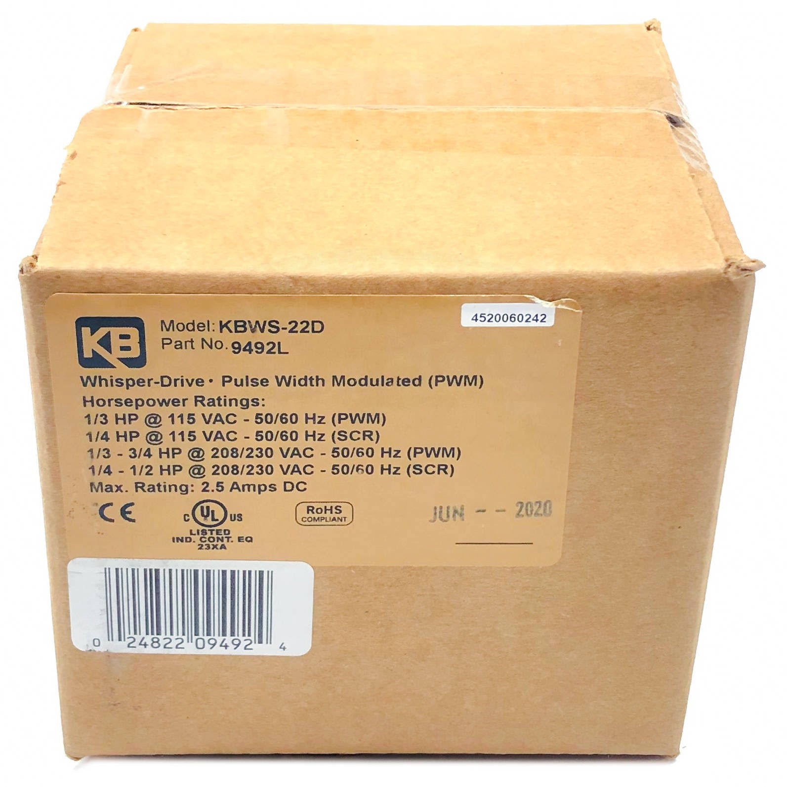 PWM DC Motor Control Z9602