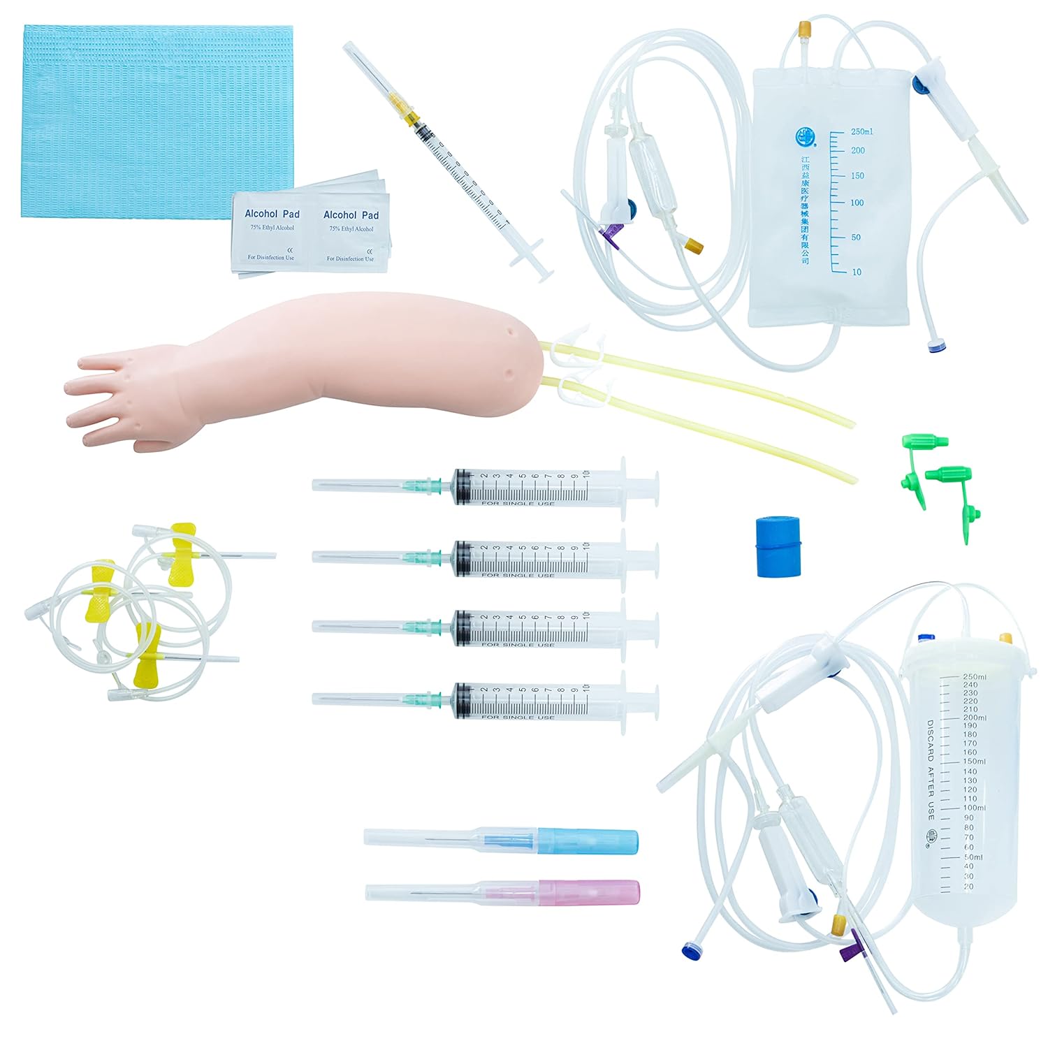 Pediatric IV and Phlebotomy Practice Kit (Light Skin Tone) Pack of 2 C916384