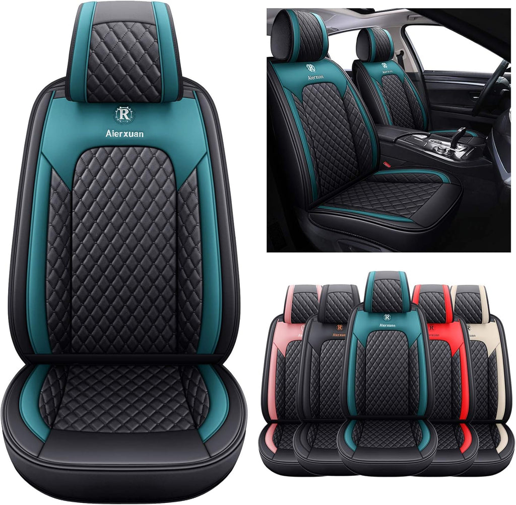 2 PCS Front Leather Waterproof Universal Seat Covers R588