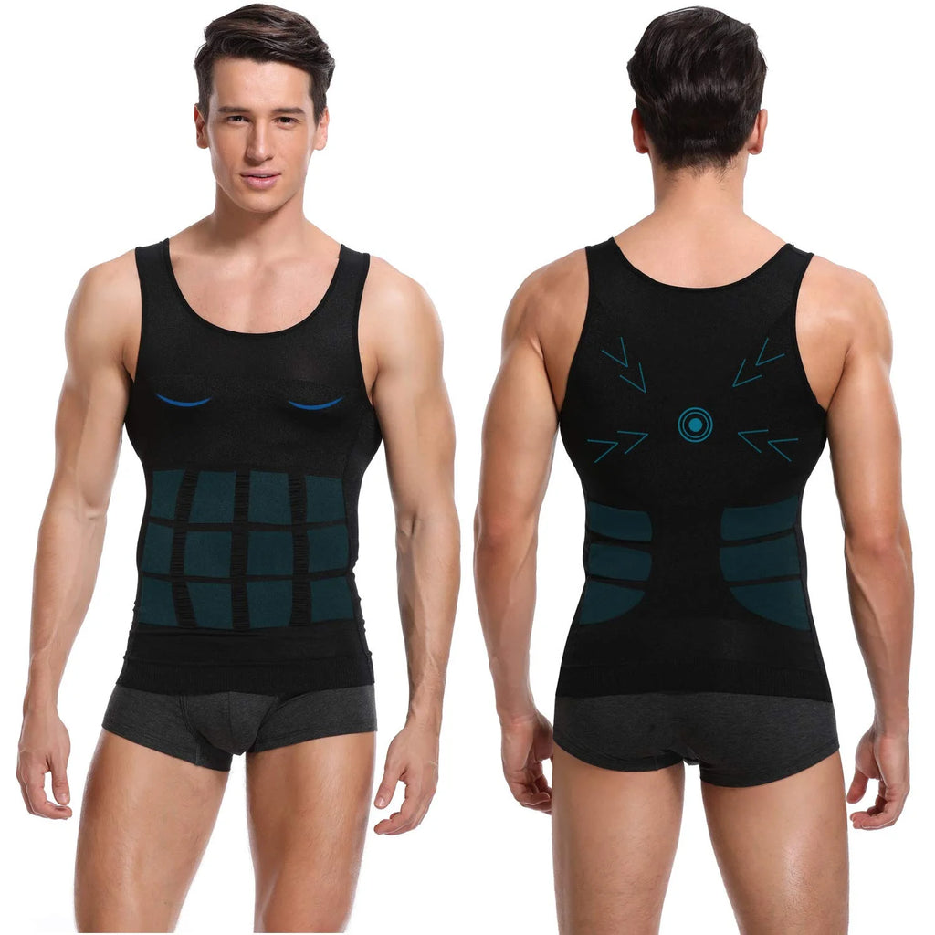 Mens Compression Undershirt Vest M763722