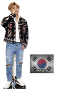 180cm x 57cm Cardboard Cutout Fan Pack I4533