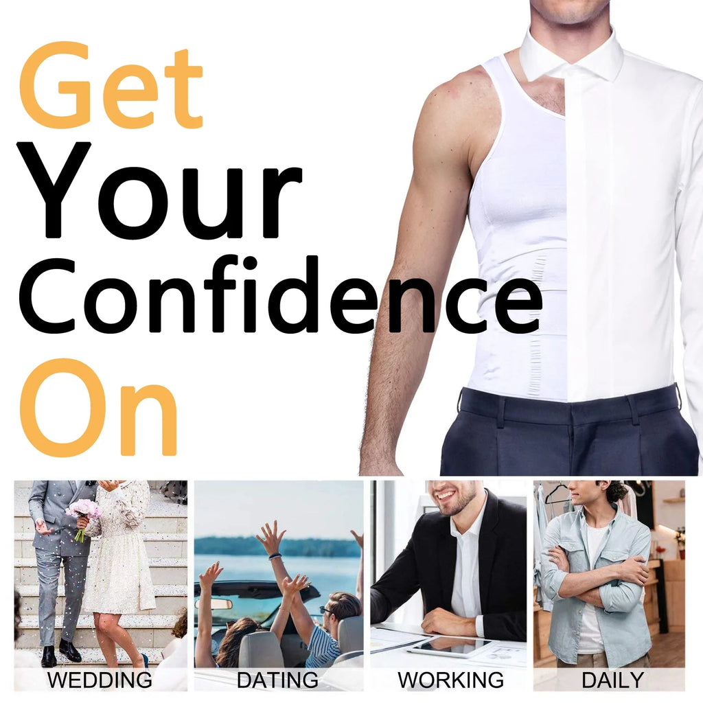 Mens Compression Undershirt Vest M763722
