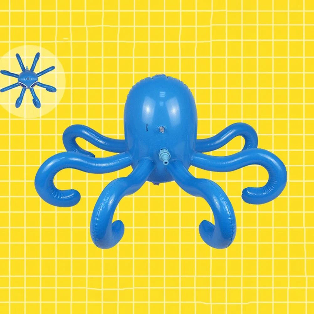 Octopus Inflatable Ball Sprinkler Water Spray Toy N774