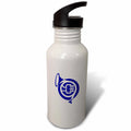 Blue 21 oz Sports Water Bottle B756909